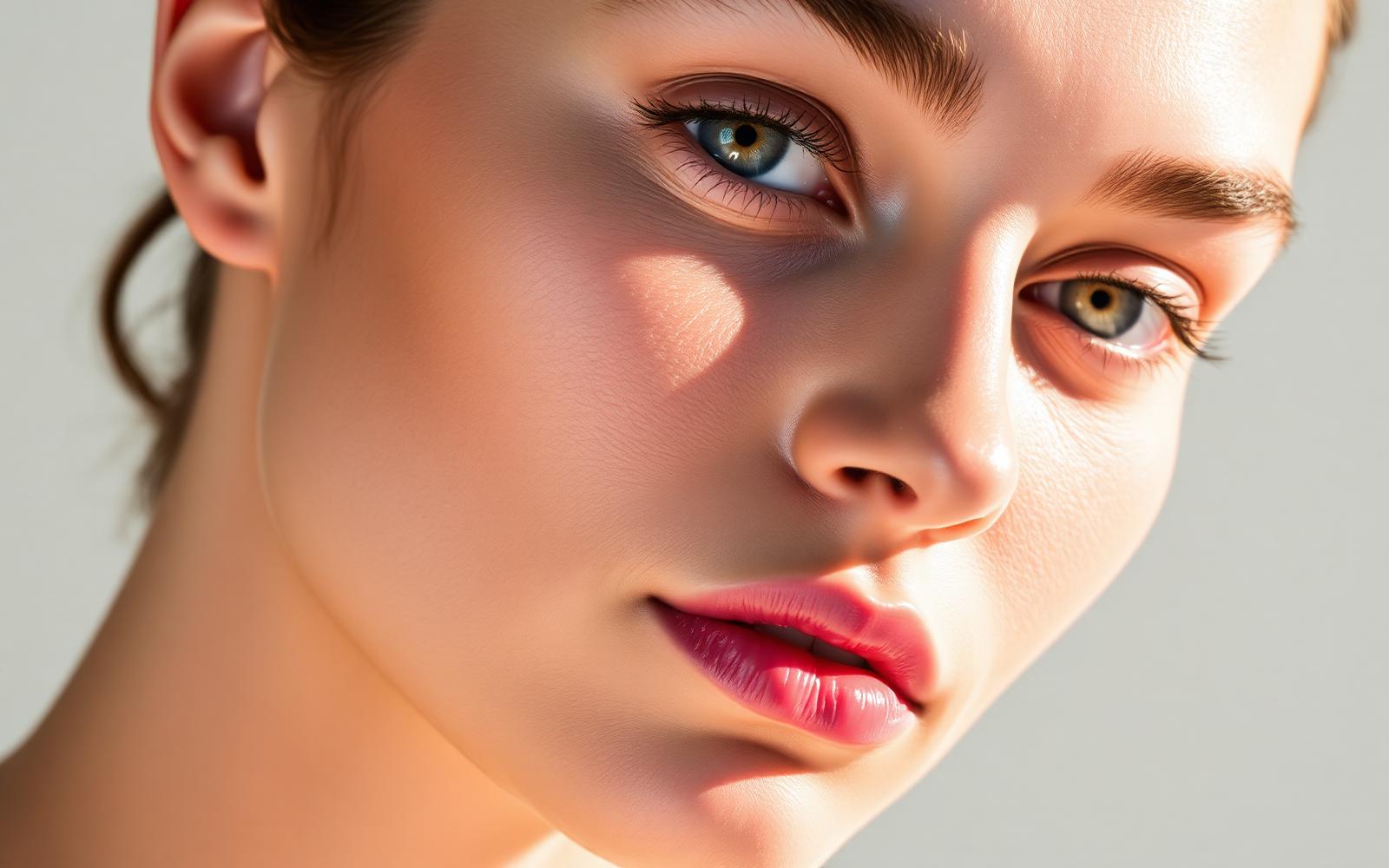 Placeholder hero image for the Lumen Skin treatment campaign